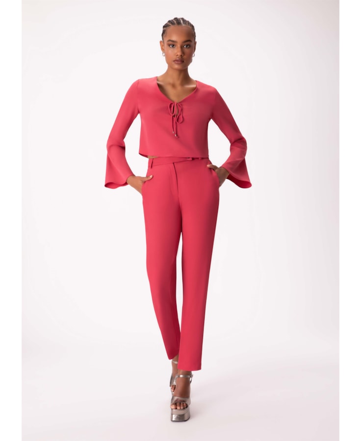Calça Tóquio Cigarrete Rosa Dirty