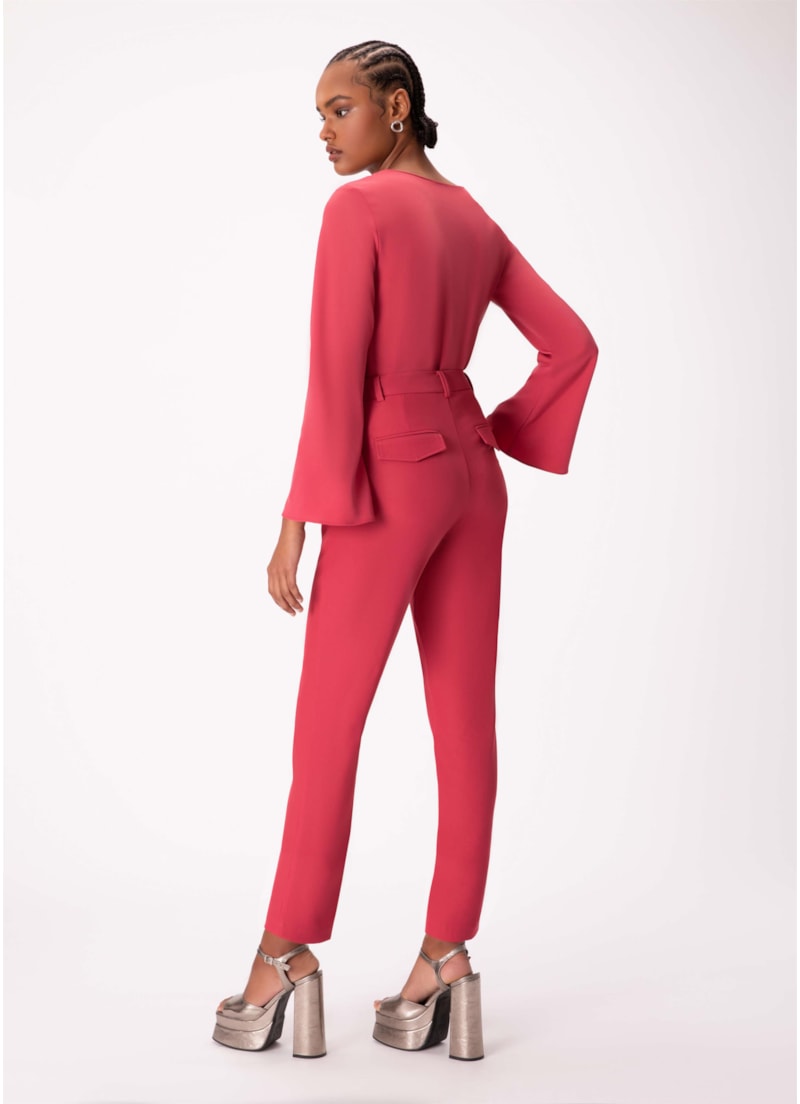 Calça Tóquio Cigarrete Rosa Dirty