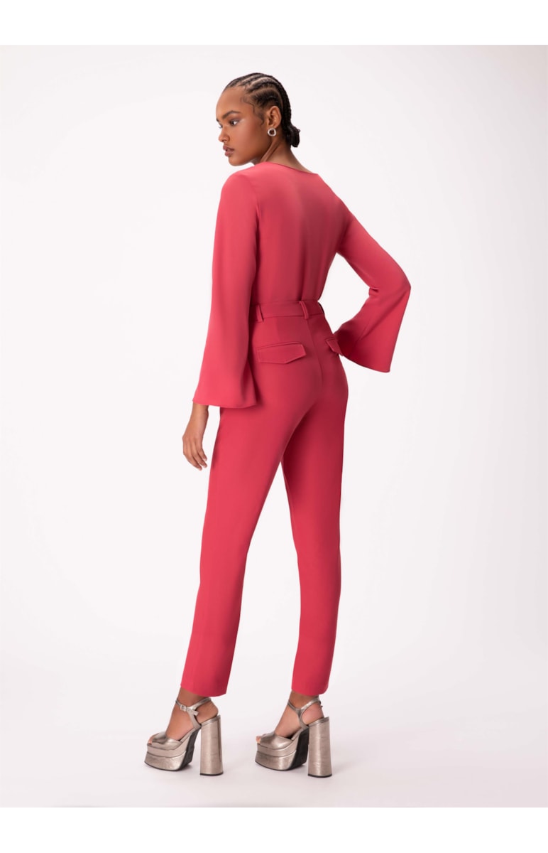 Calça Tóquio Cigarrete Rosa Dirty