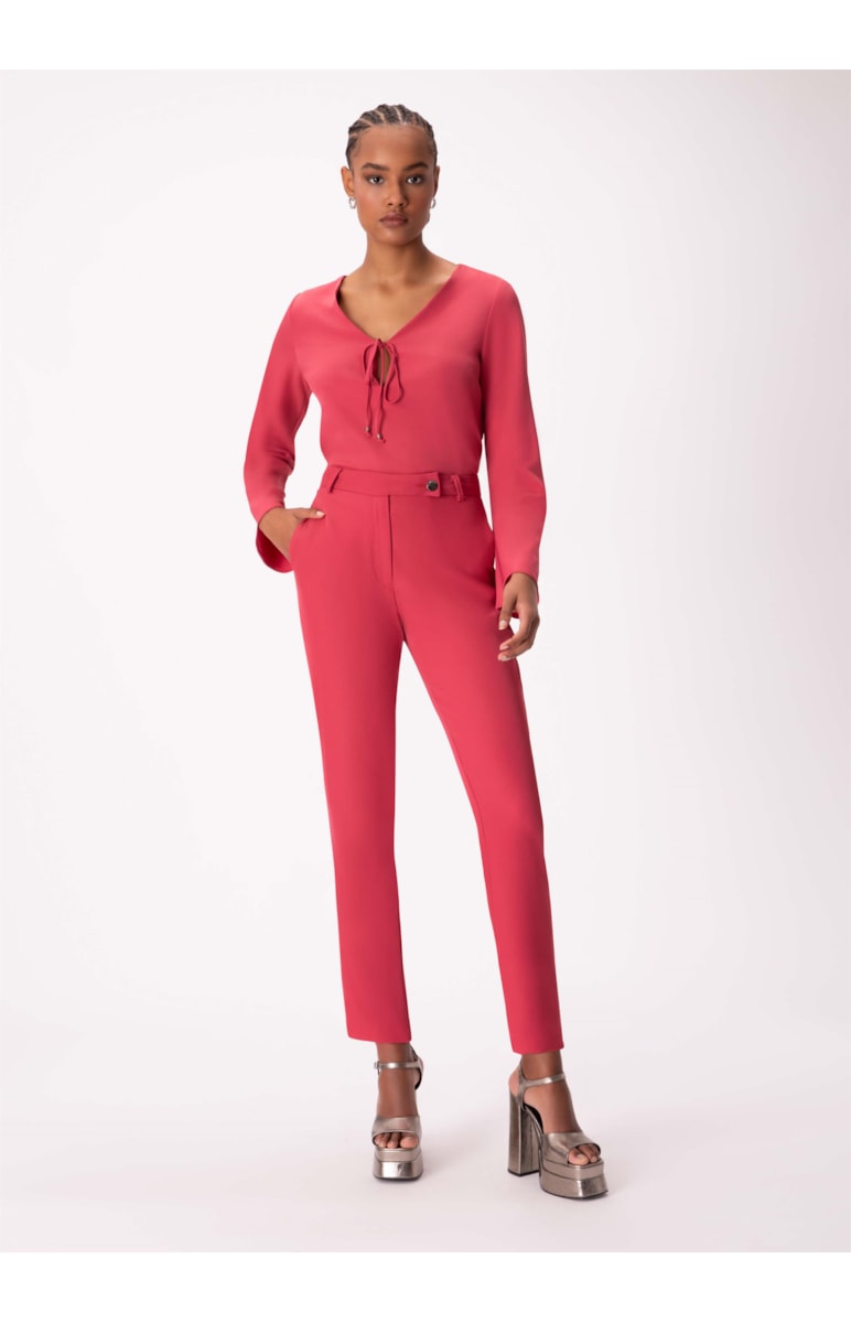 Calça Tóquio Cigarrete Rosa Dirty