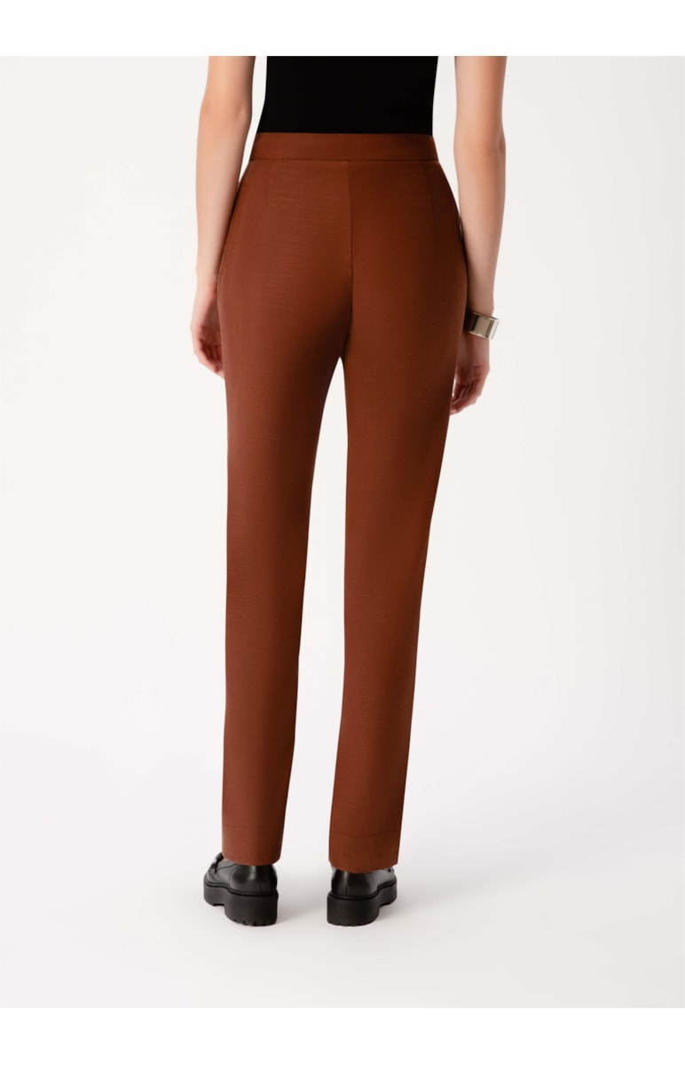 Calça Trama Line Marrom
