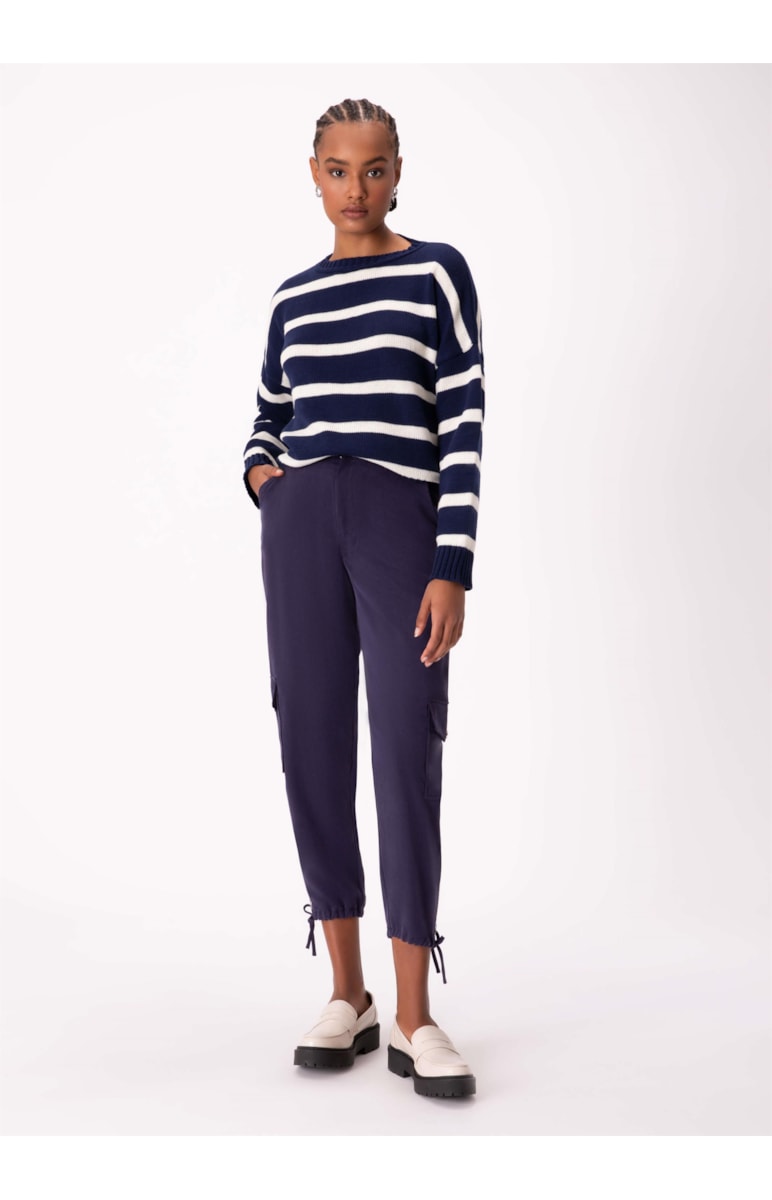 Calça Twill Carrot Marinho