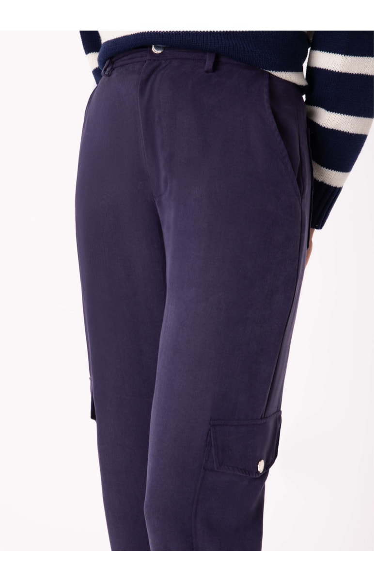 Calça Twill Carrot Marinho