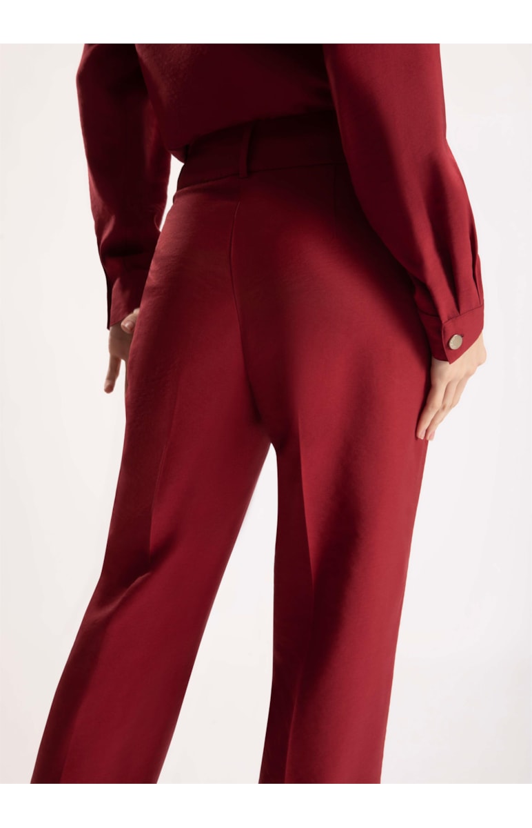 Calça Visco Tecno Reta Vermelho