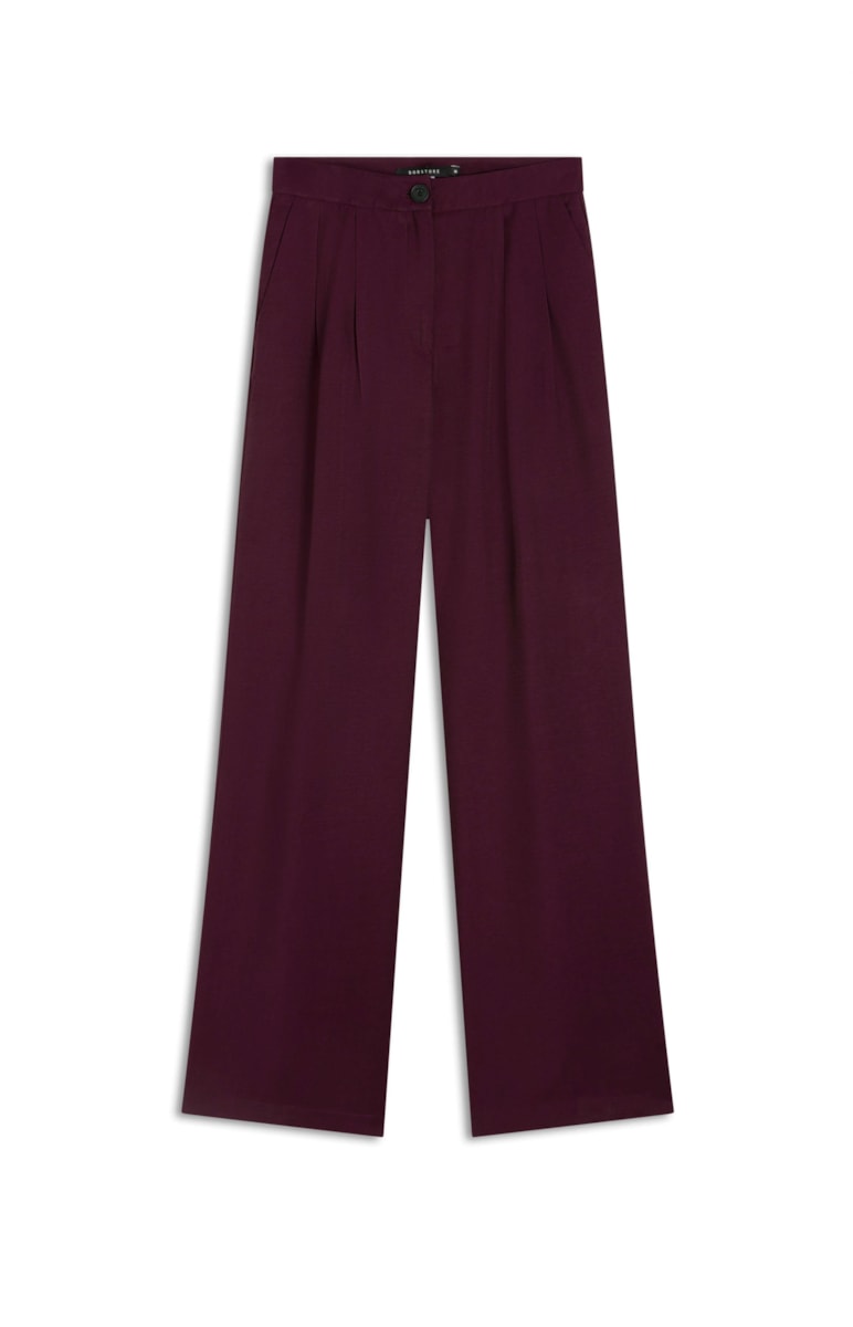 Calça Visco Trench Dark Wine