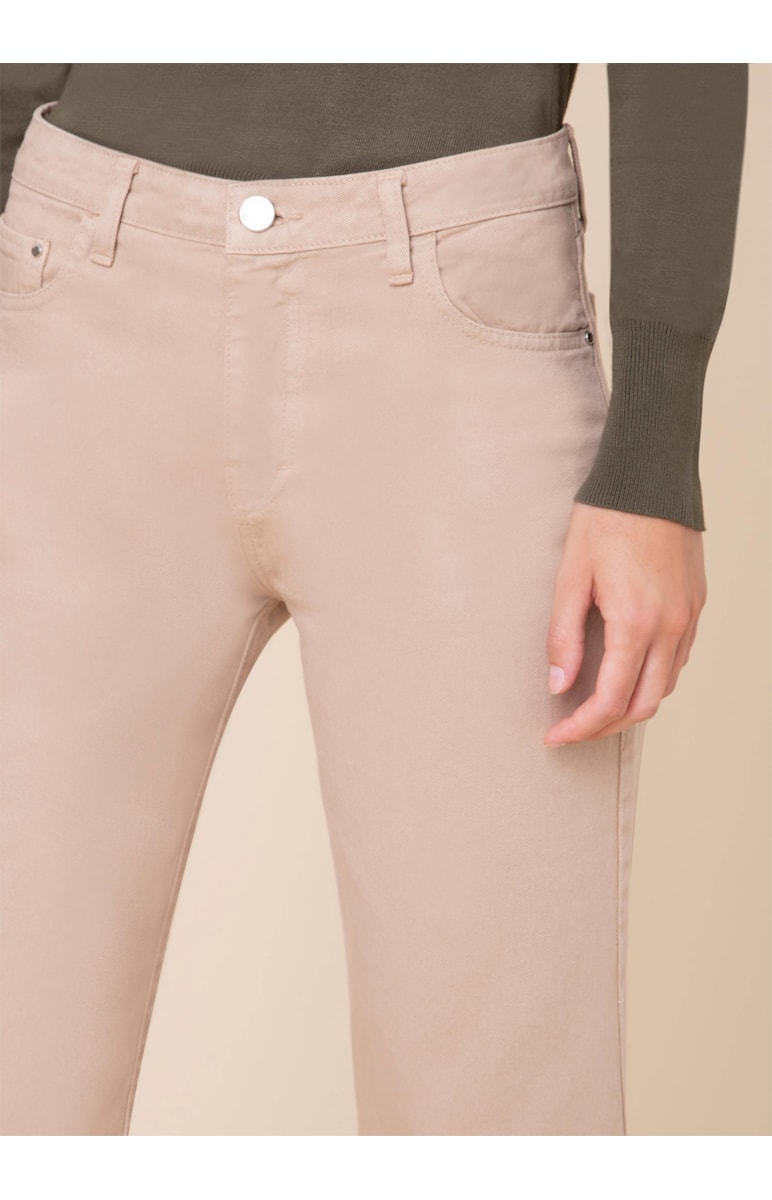Calça White Denim Bege