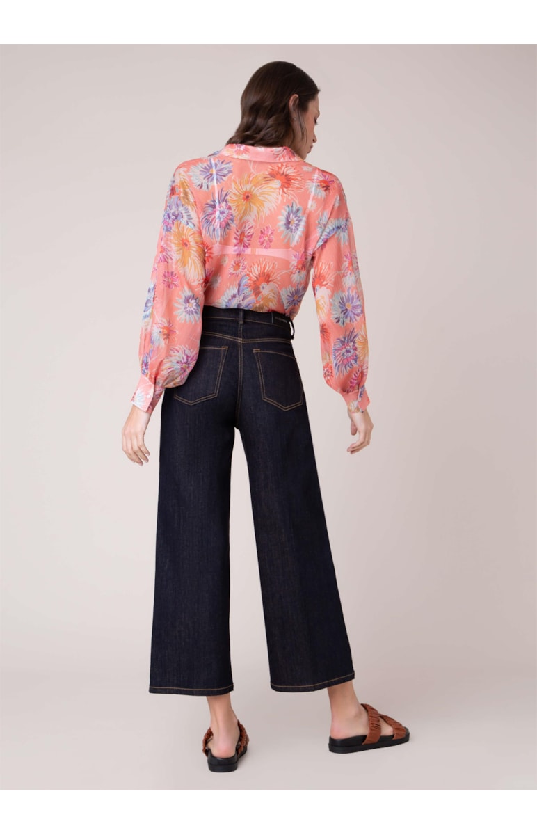 Calça Wide Leg Nagano 35 Amaciado
