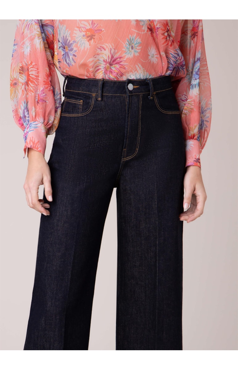 Calça Wide Leg Nagano 35 Amaciado