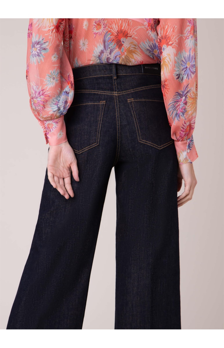 Calça Wide Leg Nagano 35 Amaciado