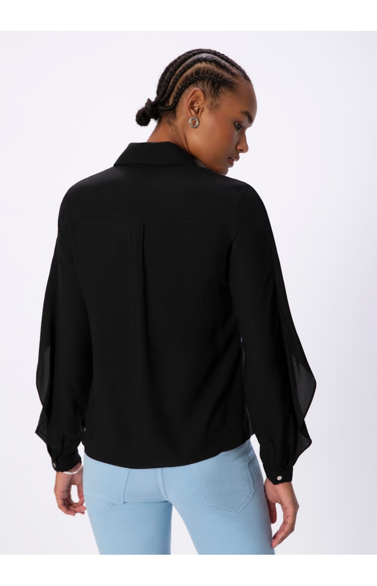 Camisa Bicolor Preto