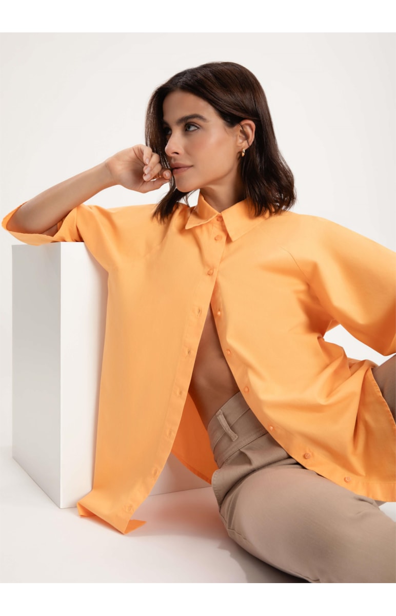 Camisa Blatt Amarelo