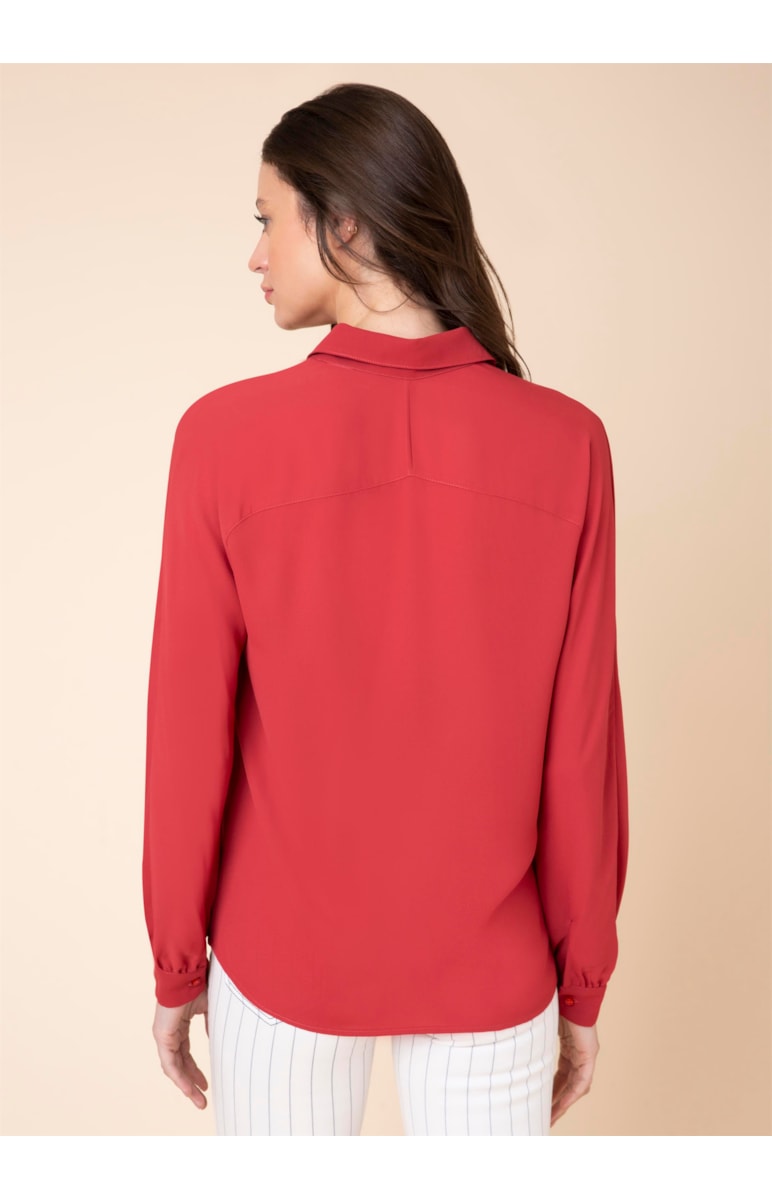 Camisa Clássica Vermelho
