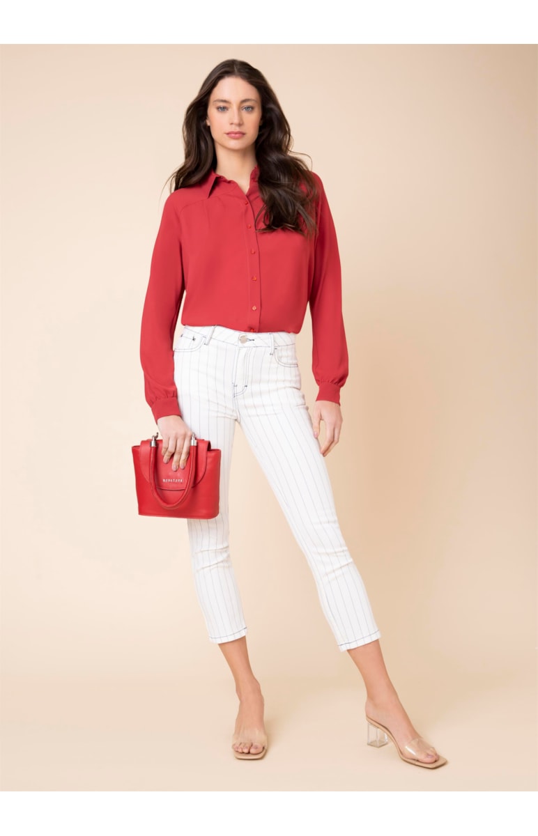 Camisa Clássica Vermelho