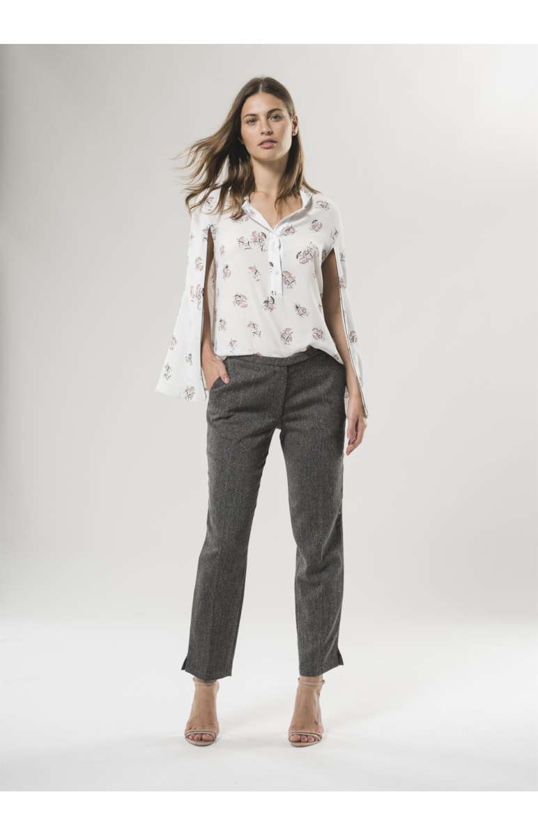 Camisa Floral Nouveau Estampado