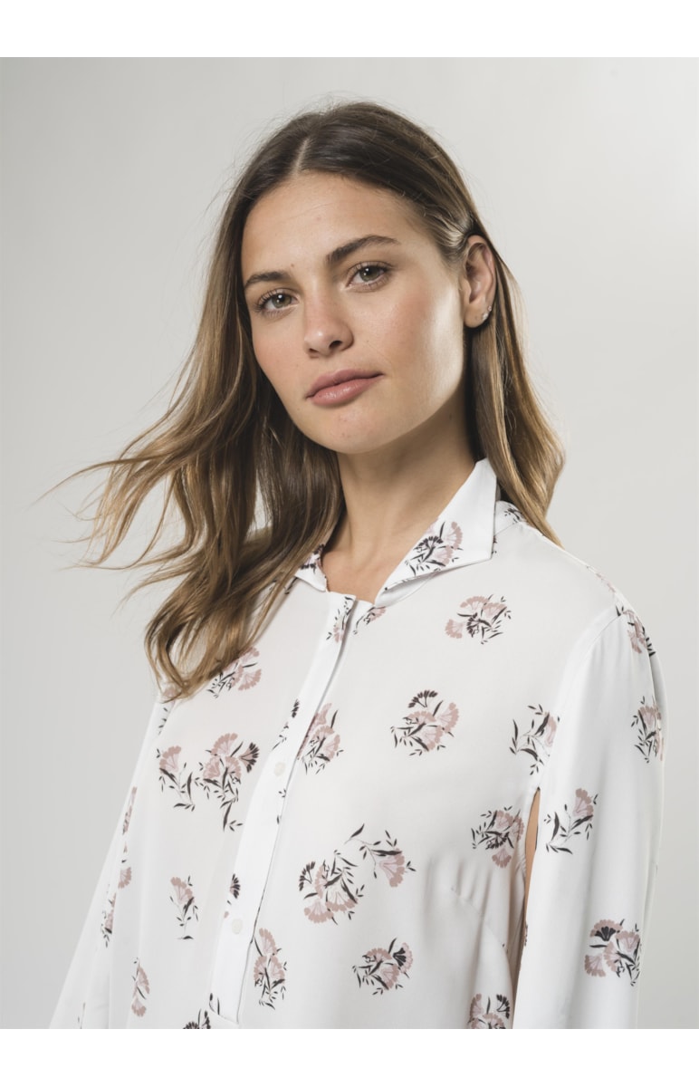 Camisa Floral Nouveau Estampado