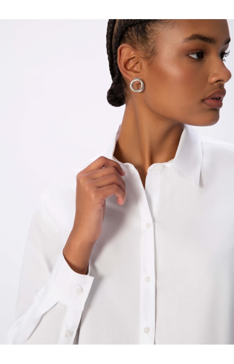 Camisa Oversized Paper Branco