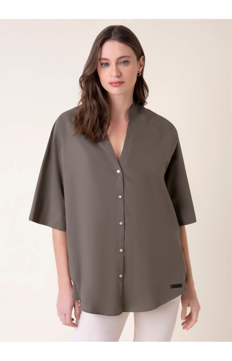 Camisa Paper Tabaco