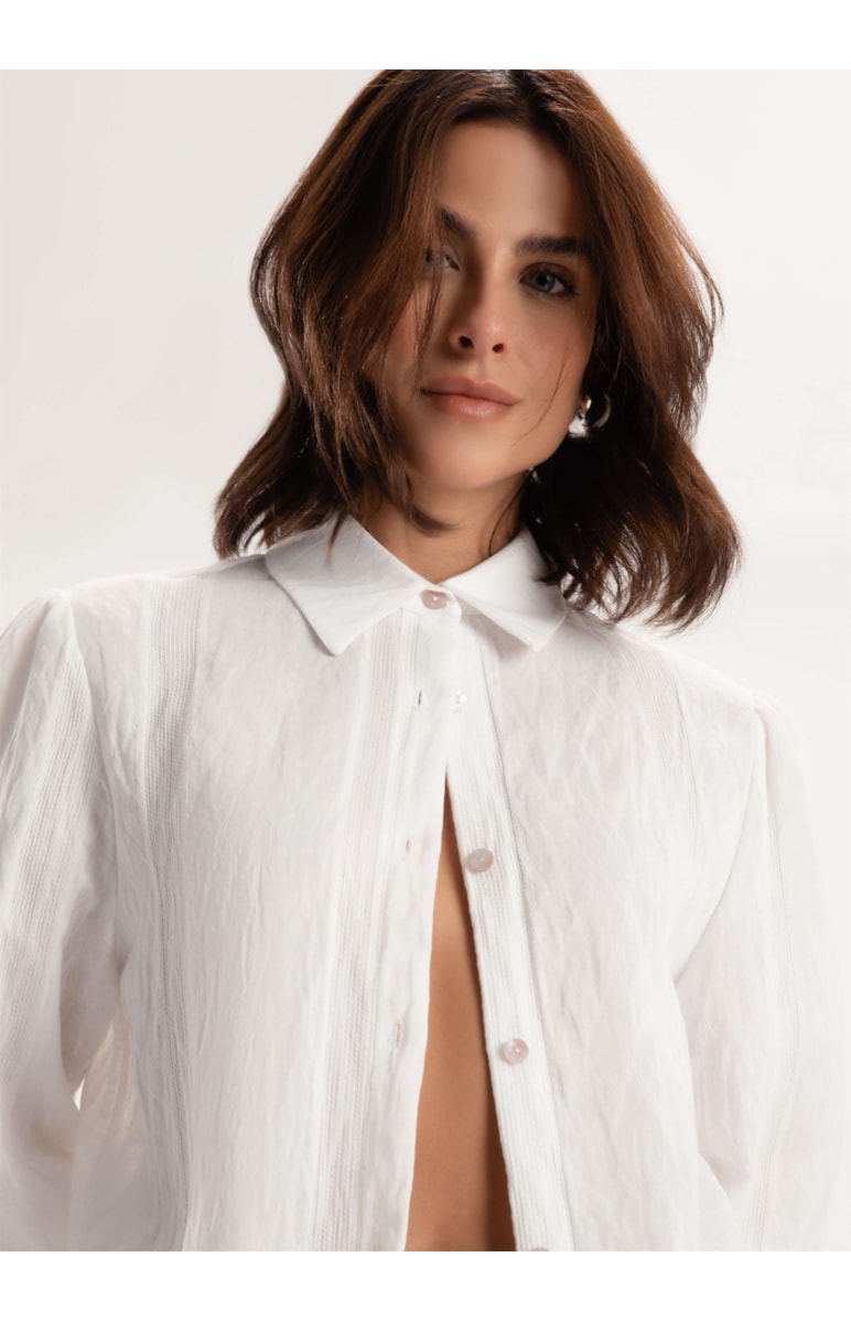 Camisa Spring Off White