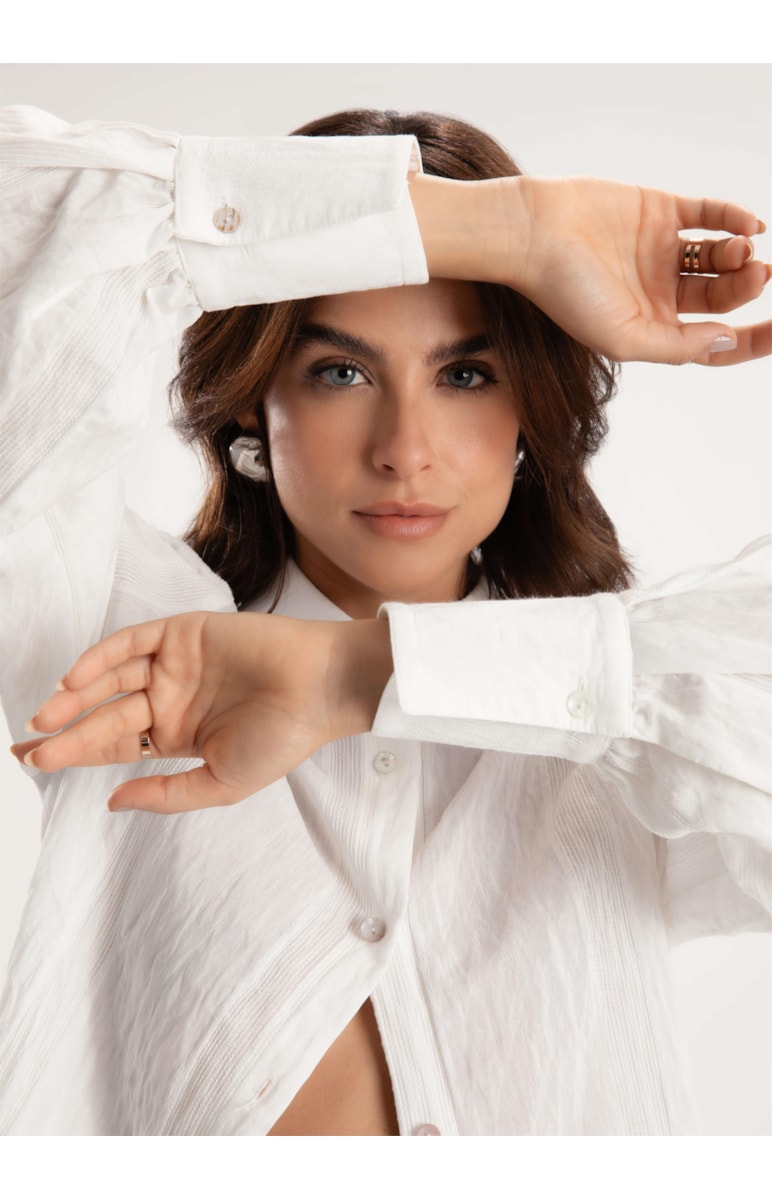 Camisa Spring Off White