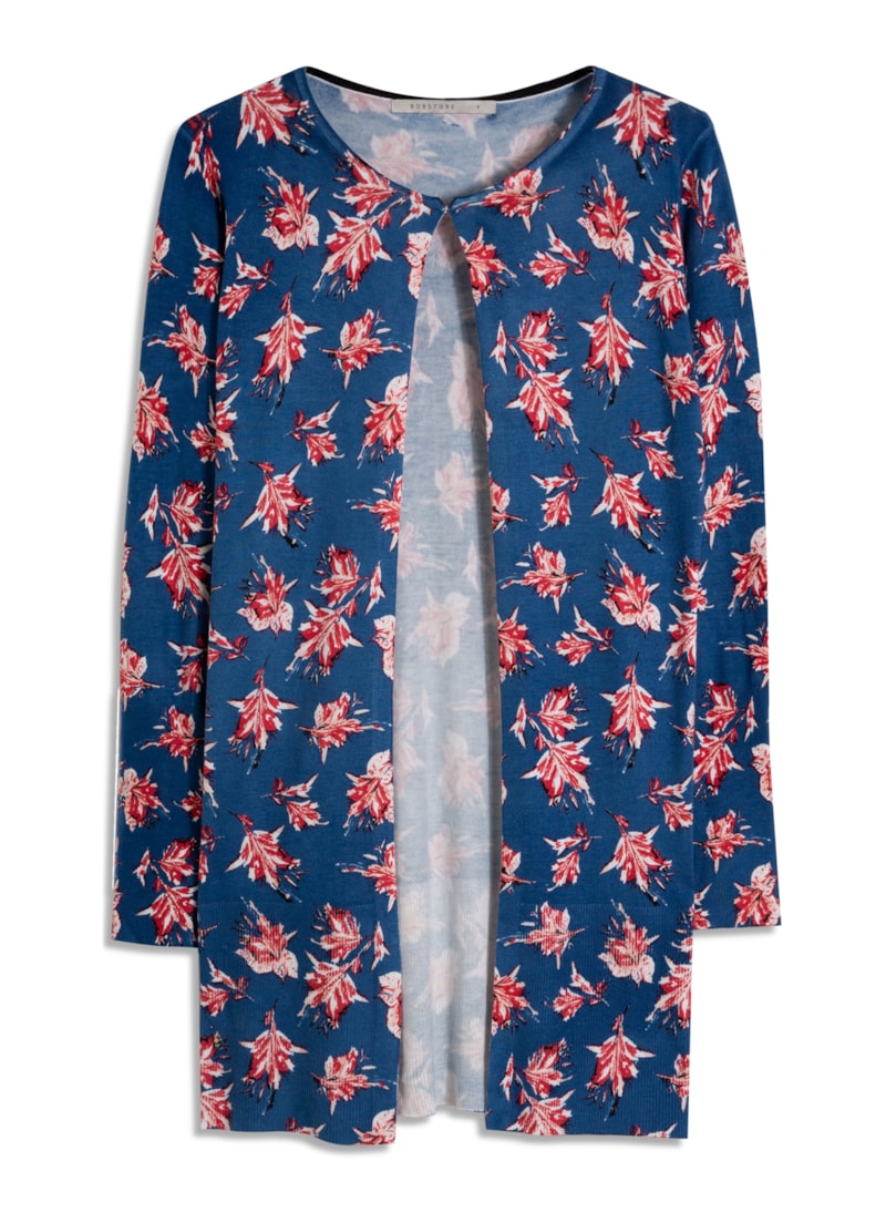 Cardigan Flores Dots Estampado