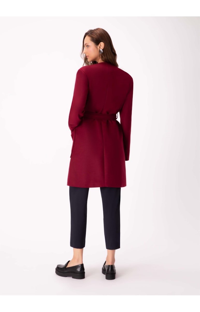 Casaco Like Overcoat Vinho