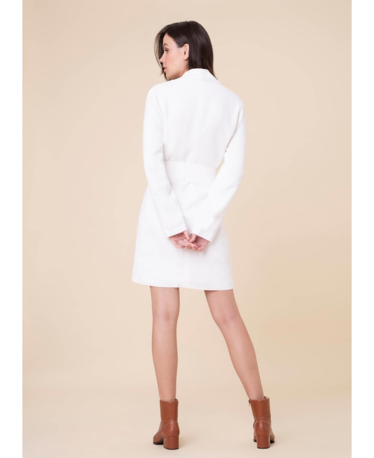 Casaco Robe Off White