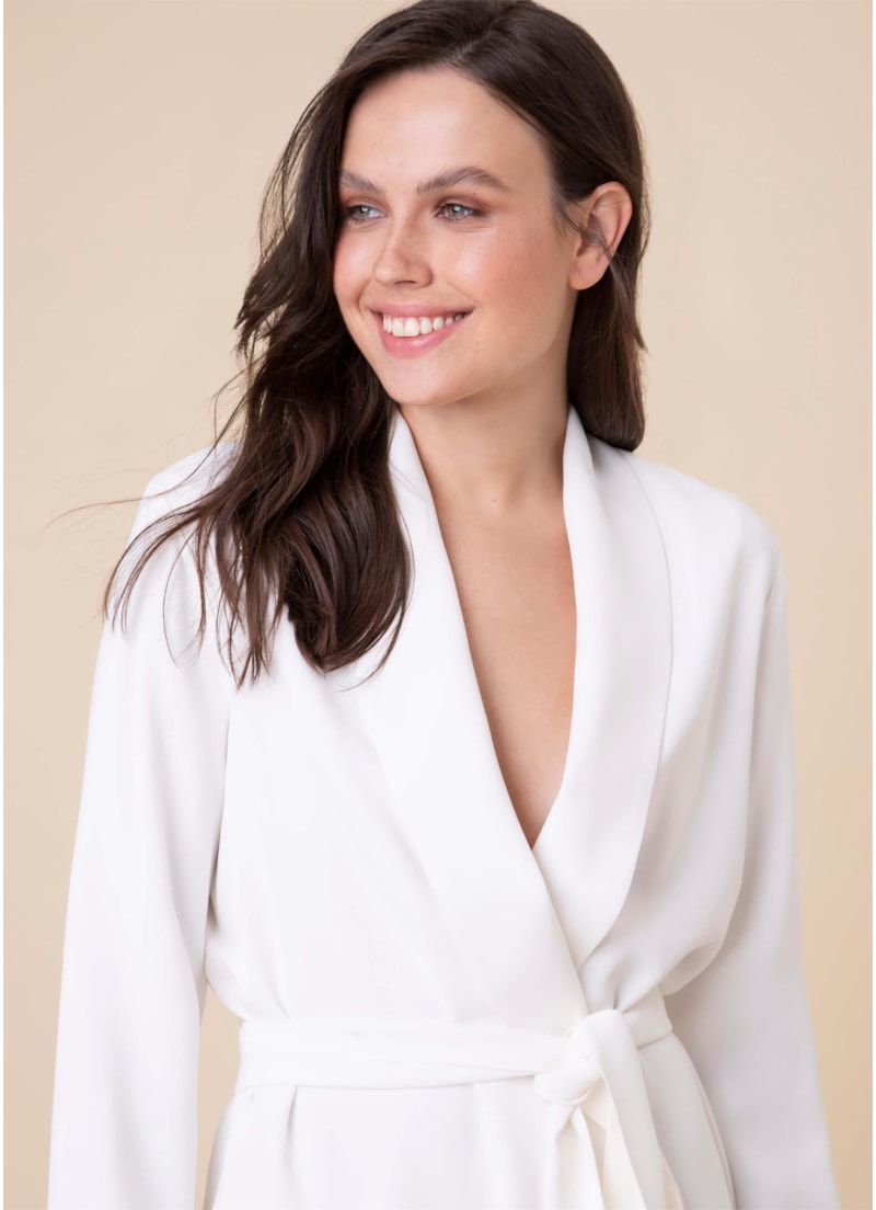 Casaco Robe Off White
