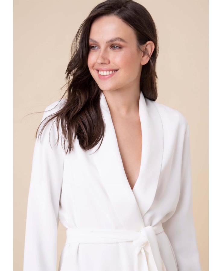 Casaco Robe Off White