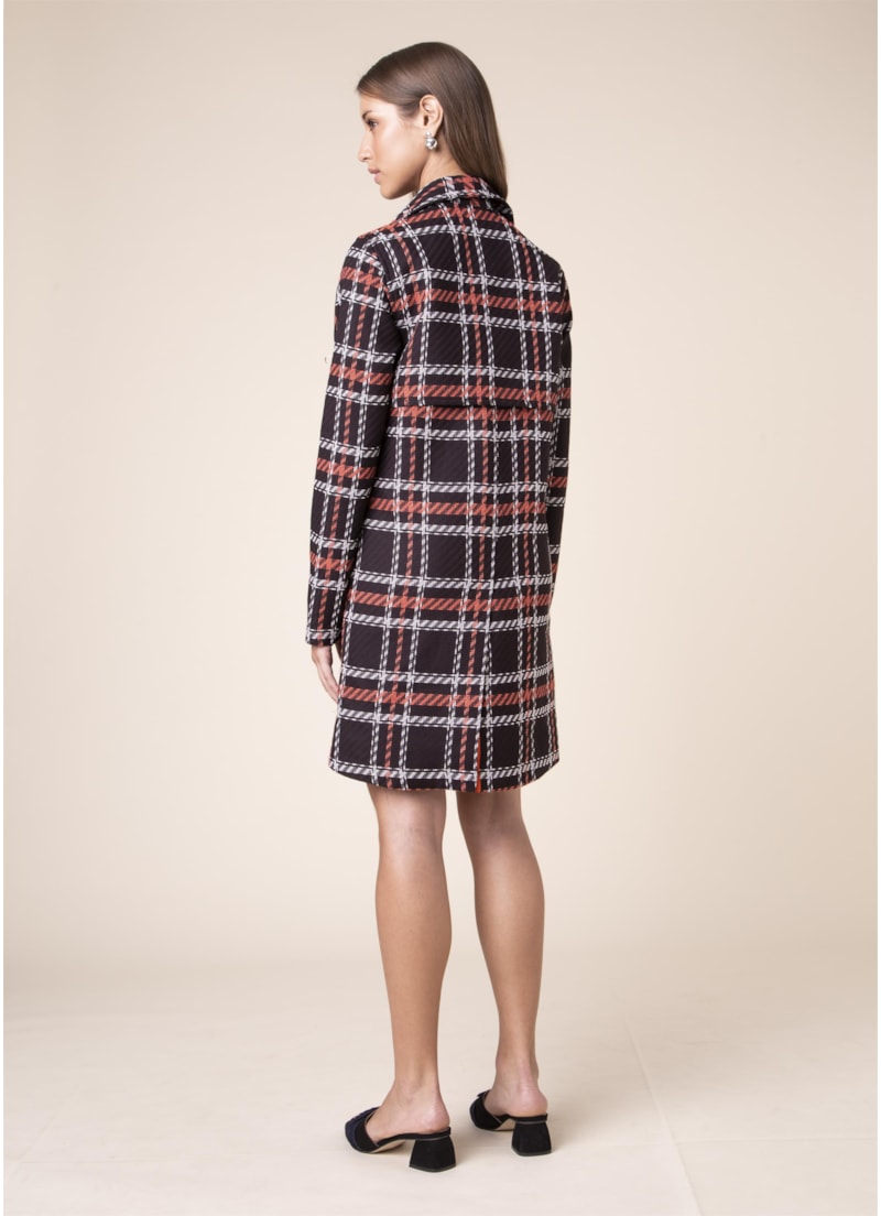 Casaco Tweed Shetland Xadrez
