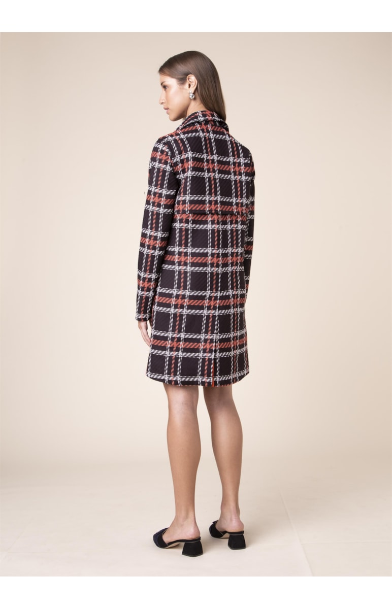 Casaco Tweed Shetland Xadrez