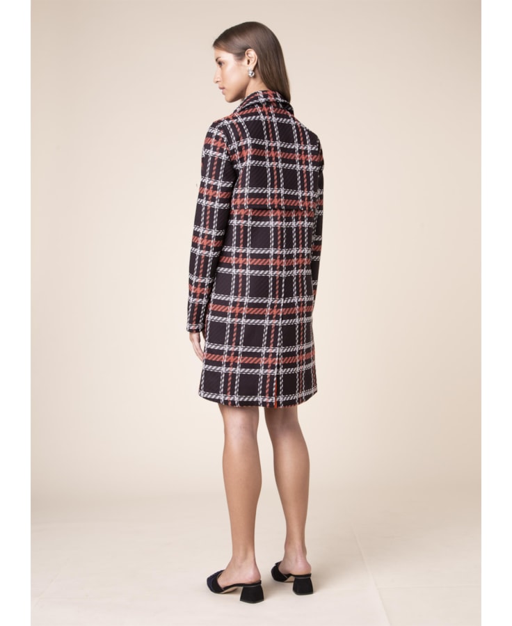 Casaco Tweed Shetland Xadrez