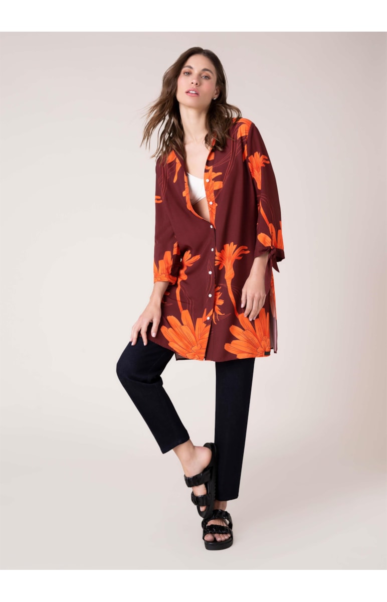 Chemise Alegra Bordeaux