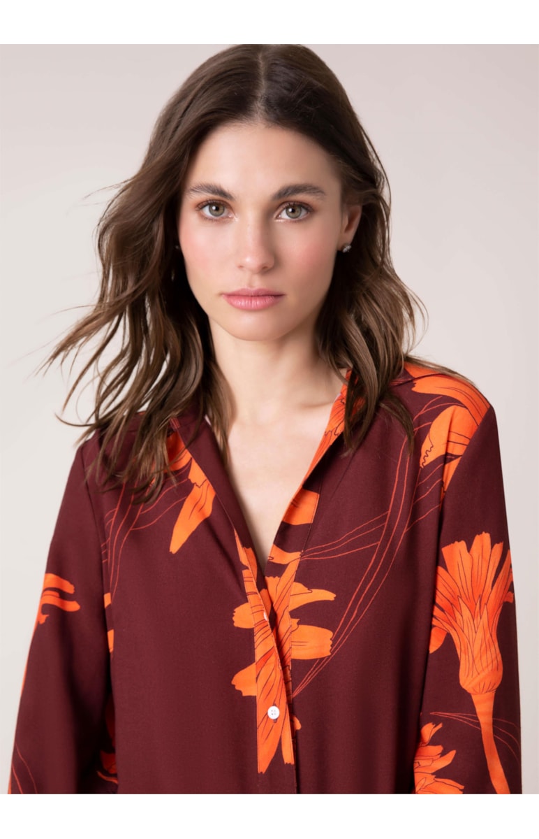 Chemise Alegra Bordeaux