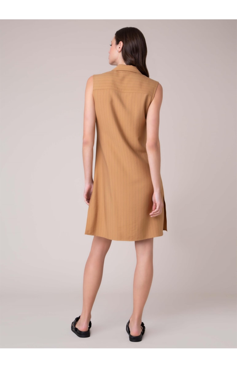 Chemise Stripes Caramelo