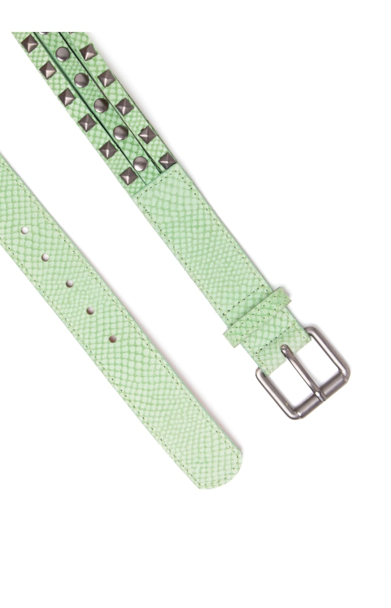 Cinto Tachas e Piramides Mint
