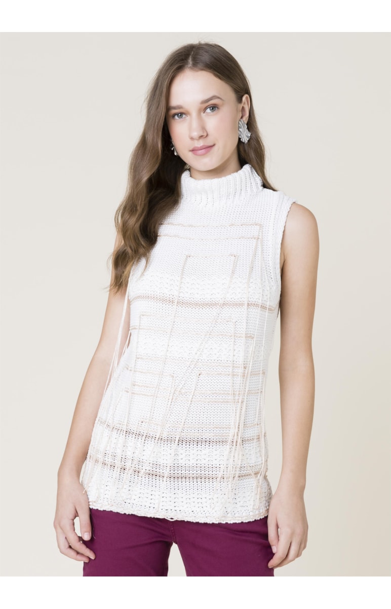 Colete Fitas Off White