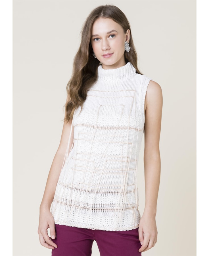 Colete Fitas Off White