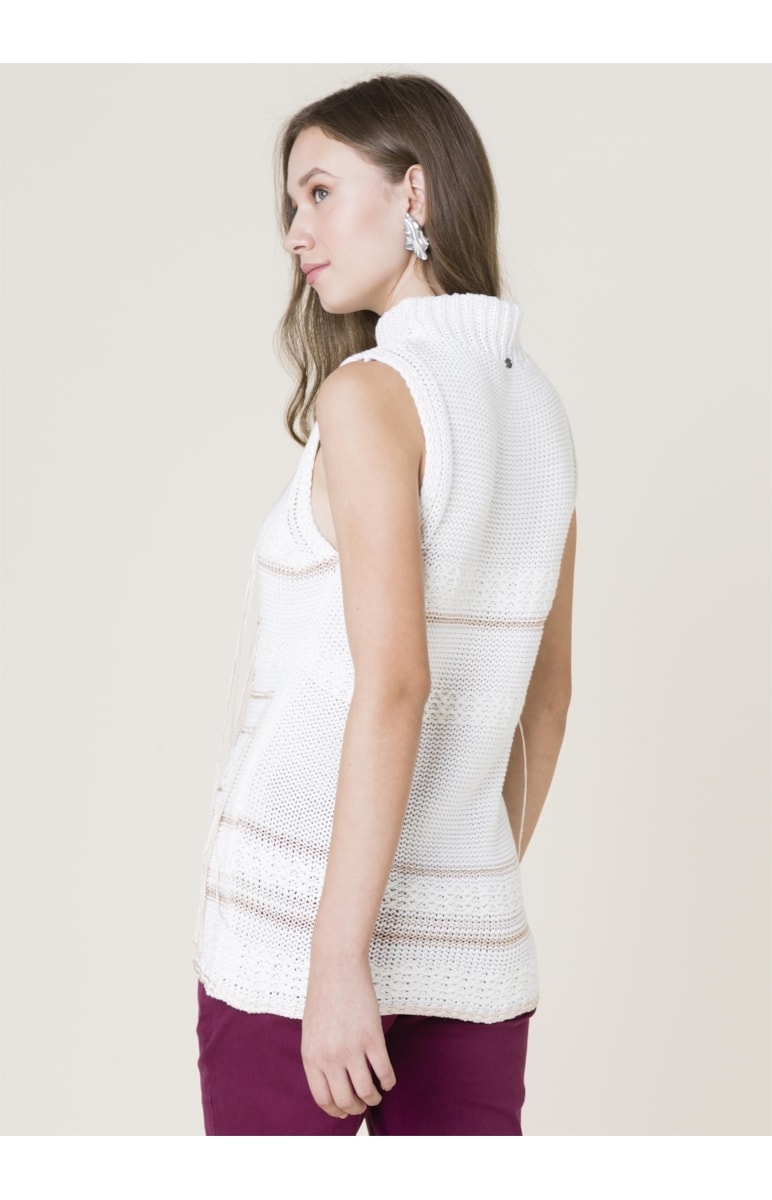 Colete Fitas Off White