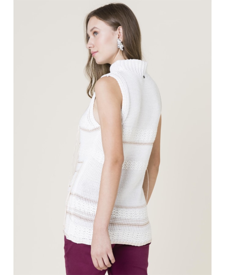Colete Fitas Off White