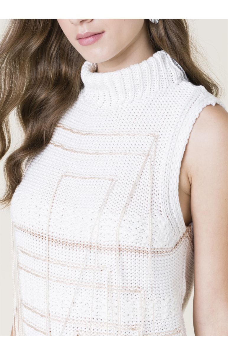 Colete Fitas Off White