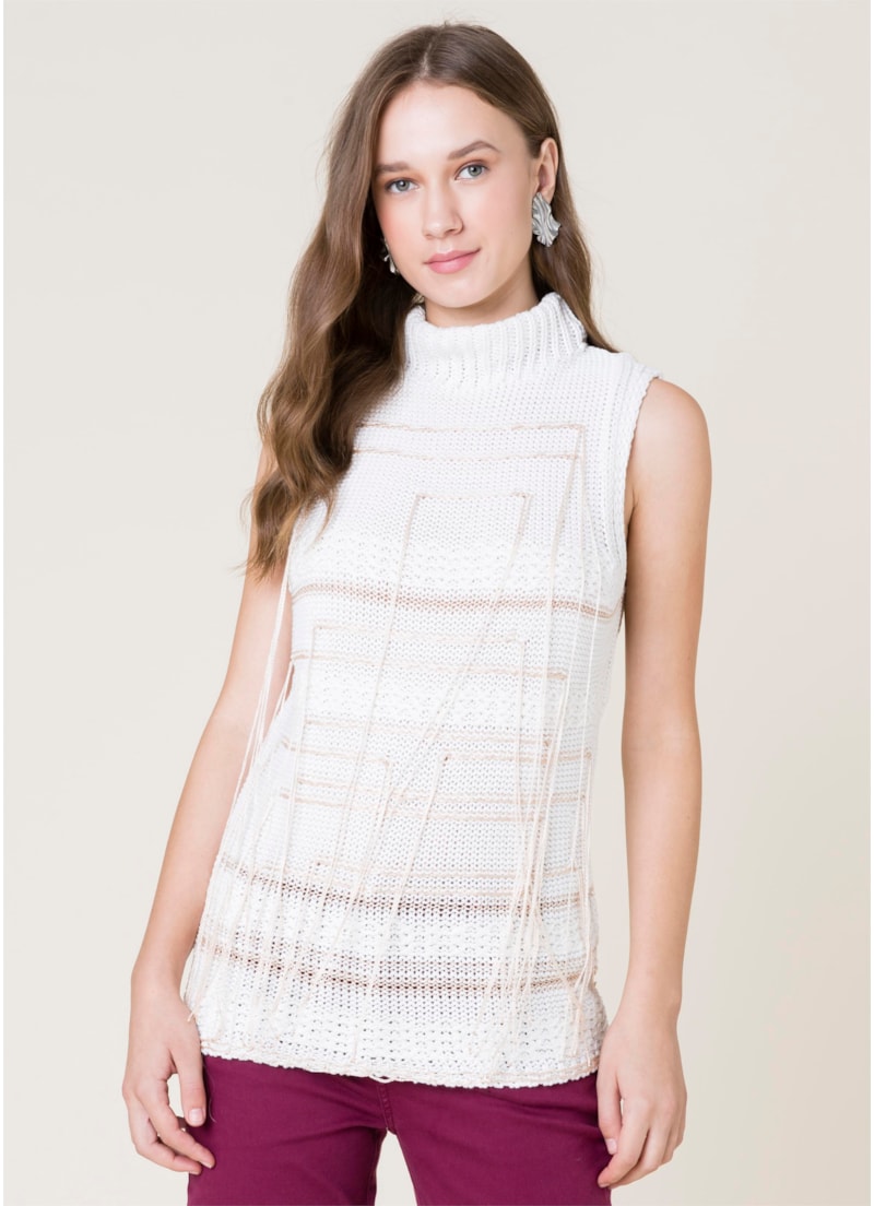 Colete Fitas Off White