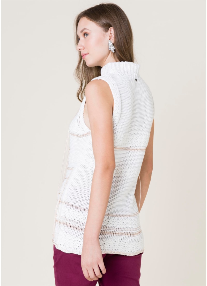 Colete Fitas Off White