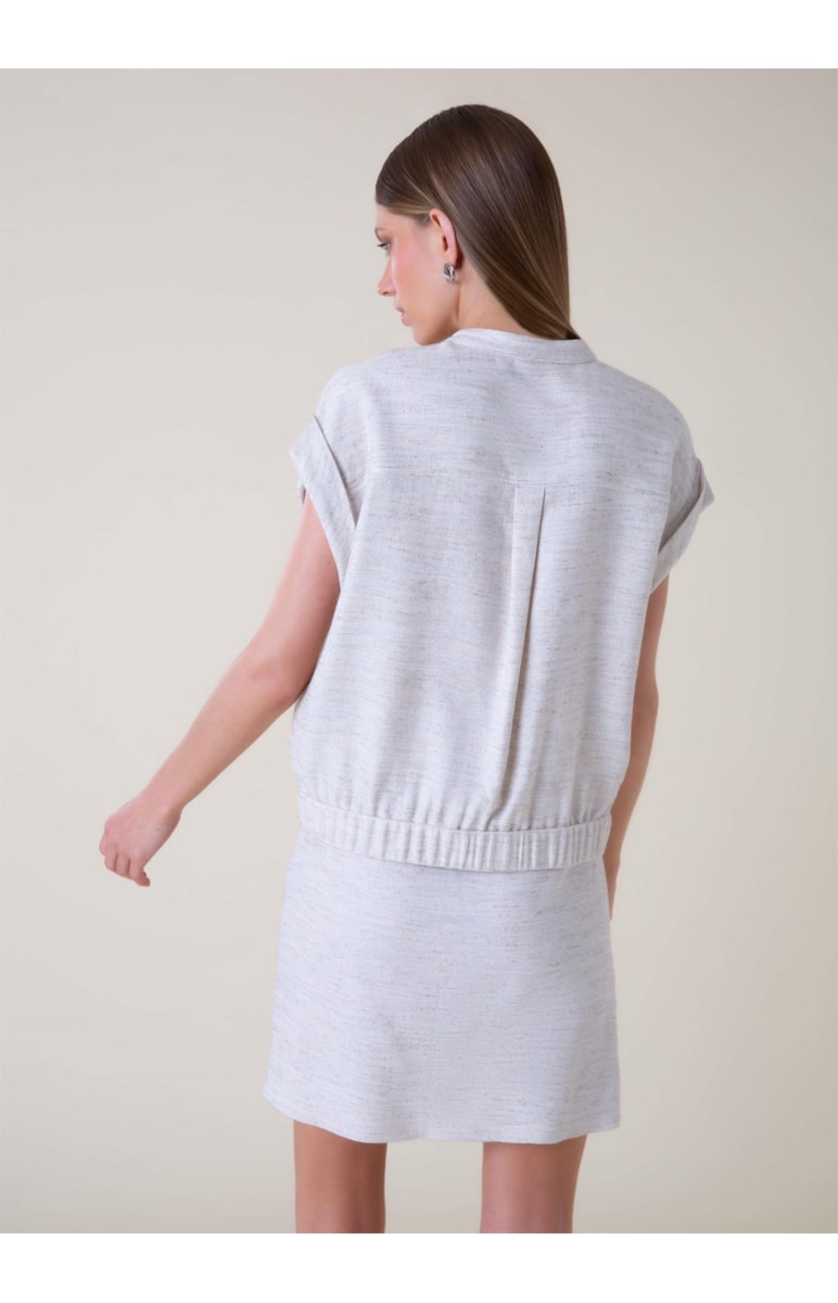 Colete Tweed Summer Off White