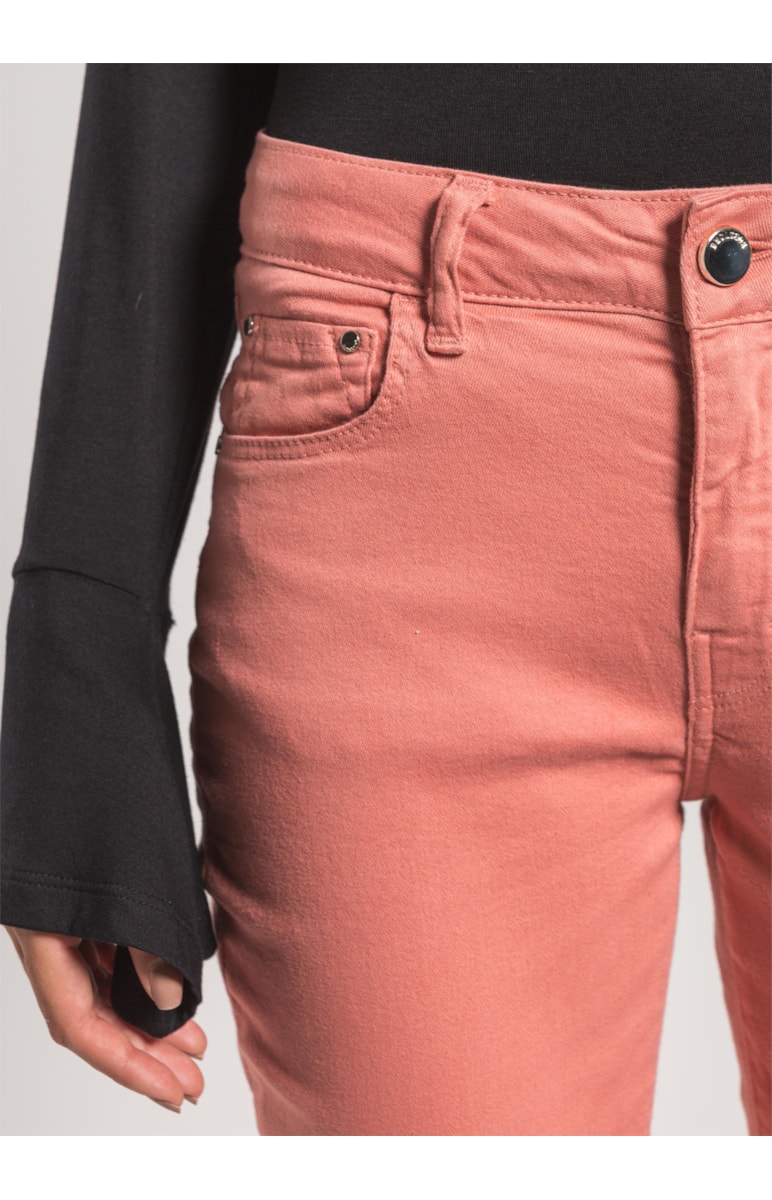 Color Xfit Sofia Skinny Ripped Rosa Velho