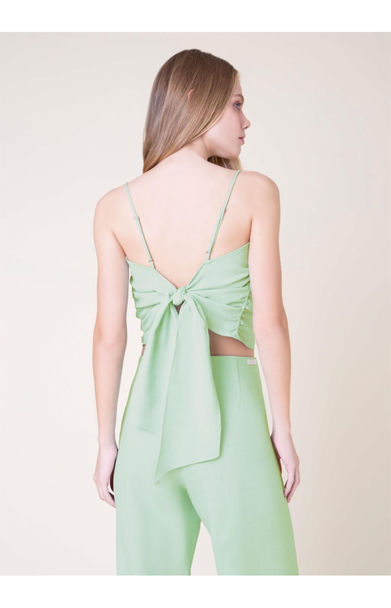 Cropped Ravena Verde Agua