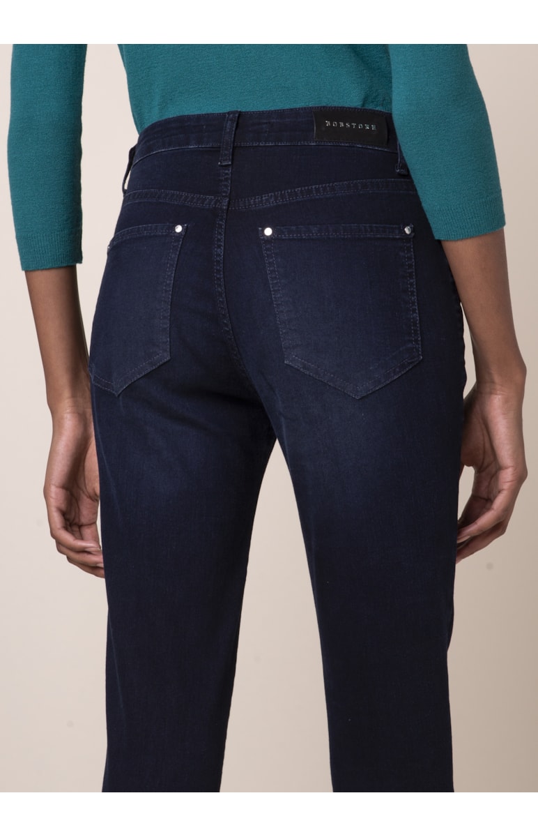 Deep Sea Elastic Ii Sofia Skinny 5pckt Lav.Escuro C/ 3d B-206 Lav.Escuro C/ 3d