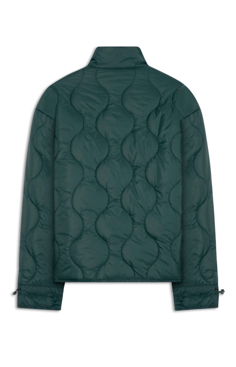 Jaqueta Diamond Puffer Verde Jade