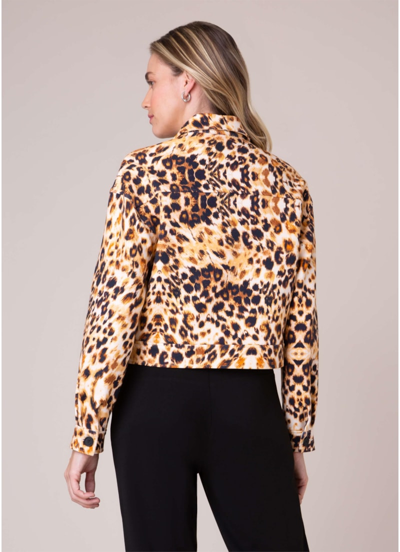 Jaqueta Leopardo Caramelo