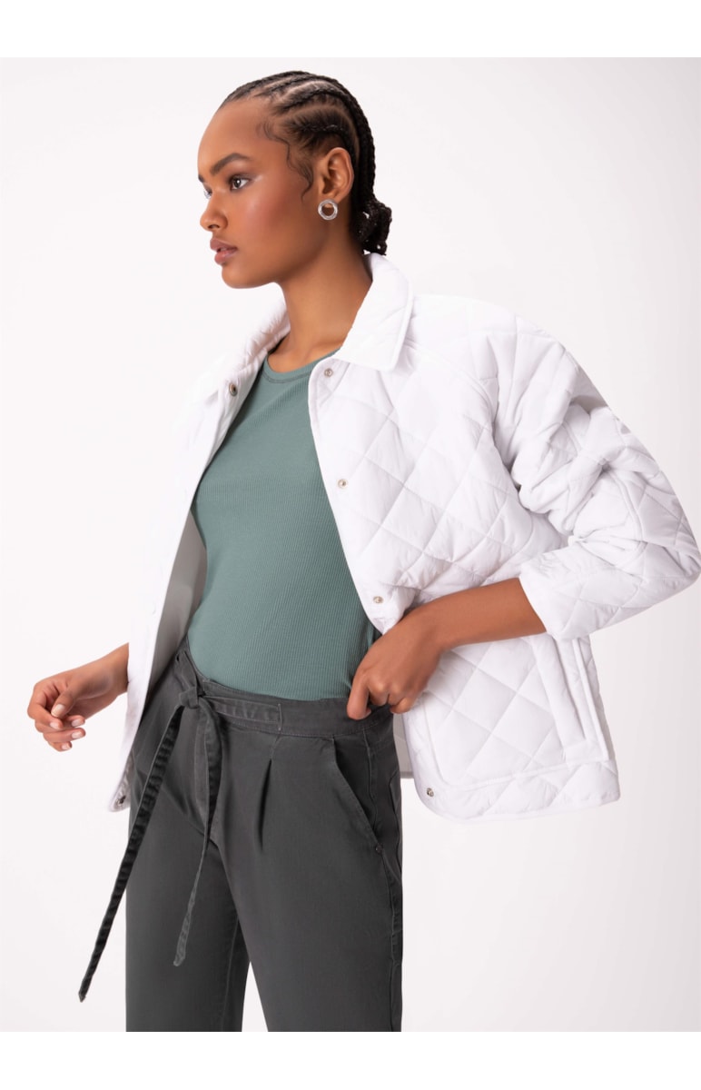 Jaqueta Sierra Quilted Off White