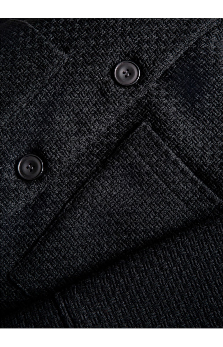 Jaqueta Tweed Checkred Preto
